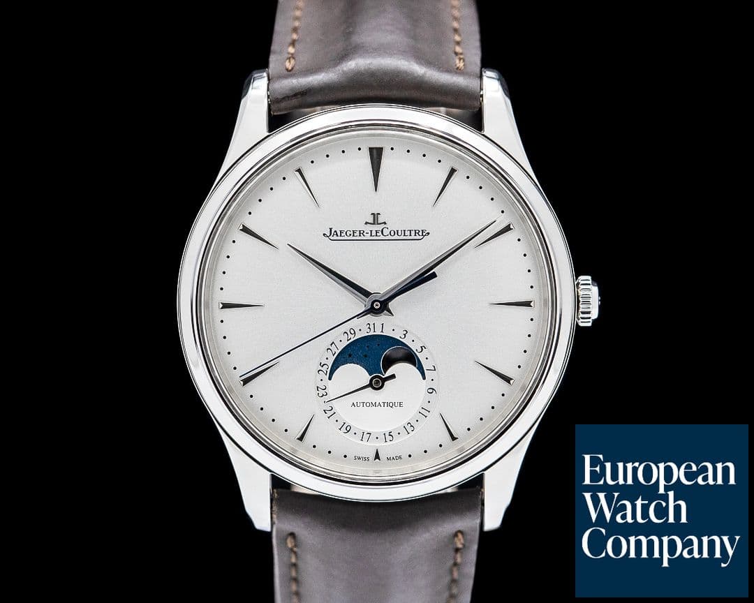 Image of Jaeger LeCoultre Q1368430 Master Ultra Thin Moon SS Silver Dial