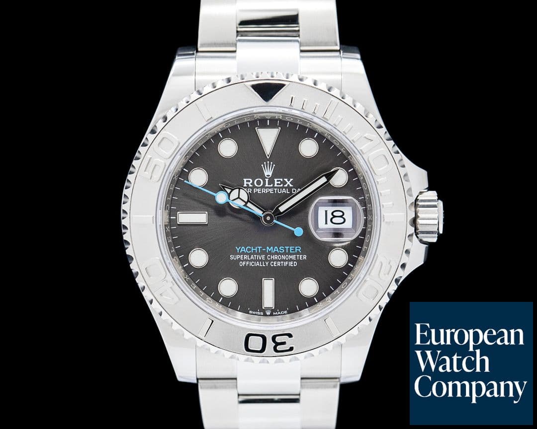 Image of Rolex 126622 Yacht-Master 40 Oystersteel / Platinum Rhodium Gray Dial