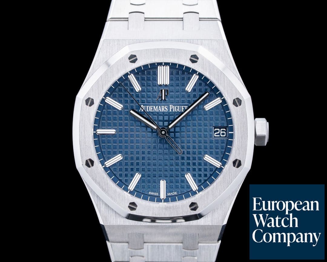 Image of Audemars Piguet 15500ST Royal Oak SS Blue Dial