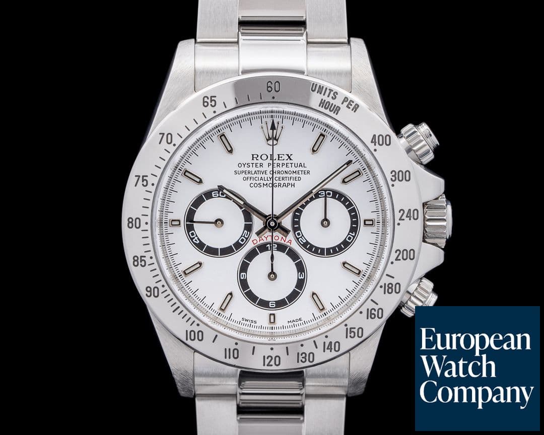 Image of Rolex 16520 Daytona Zenith SS White Dial Circa. 1999