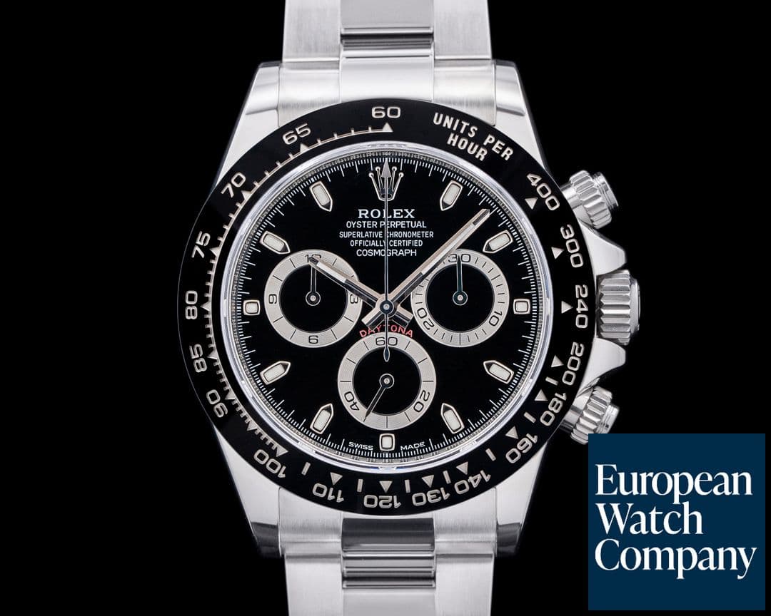 Image of Rolex 116500LN Daytona Ceramic SS Black Dial