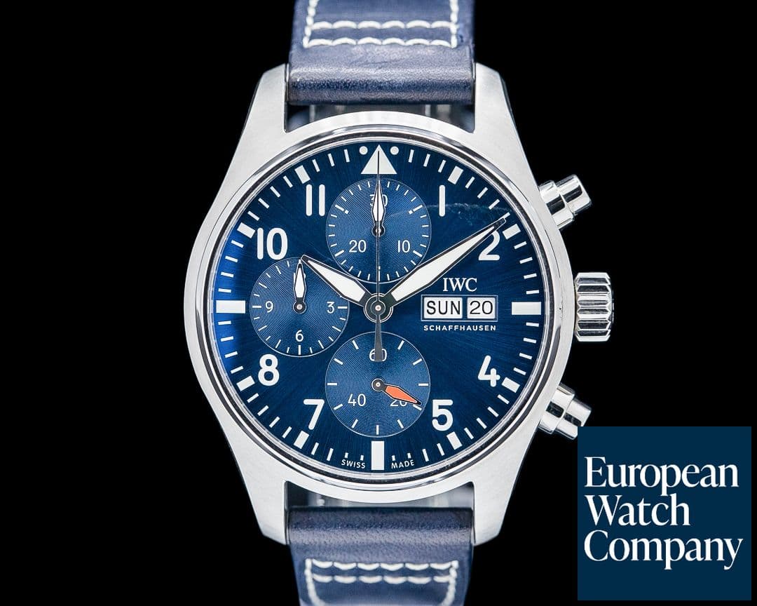 Image of IWC IW388101 Pilot Chronograph 41 SS Blue Dial 2025
