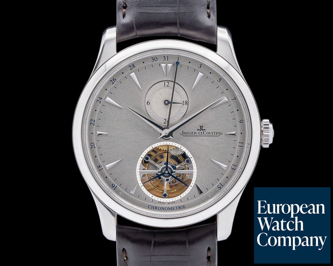 Image of Jaeger-LeCoultre Q1666520 Master Grande Tradition Tourbillon Platinum Grey Dial