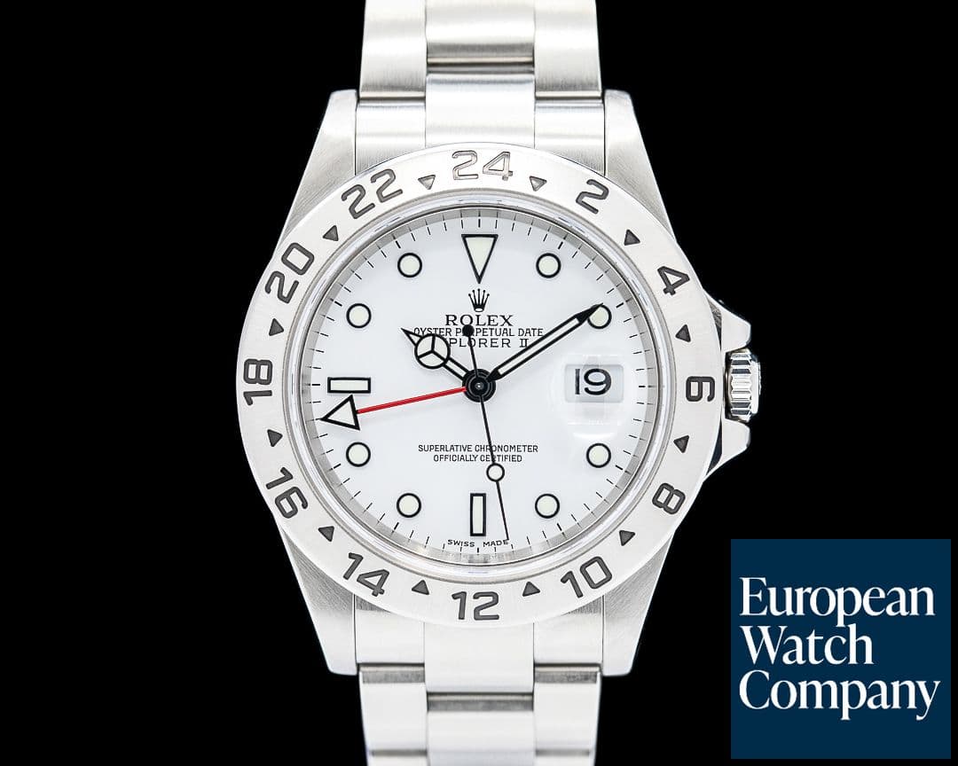 Image of Rolex 16570 Explorer II SS White Dial Circa. 2006