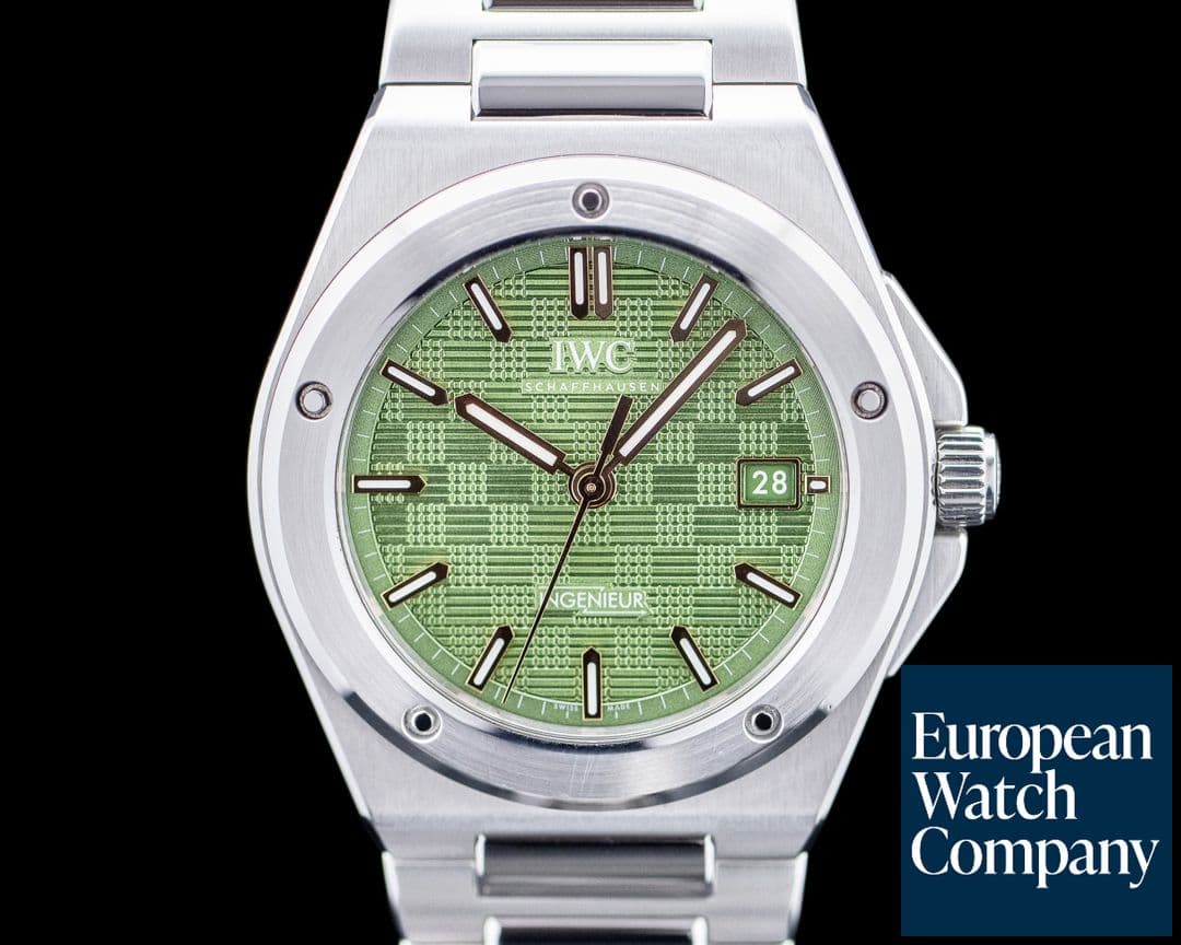 Image of IWC IW328908 Ingenieur Automatic "F1 Racing" SS Green Dial LIMITED