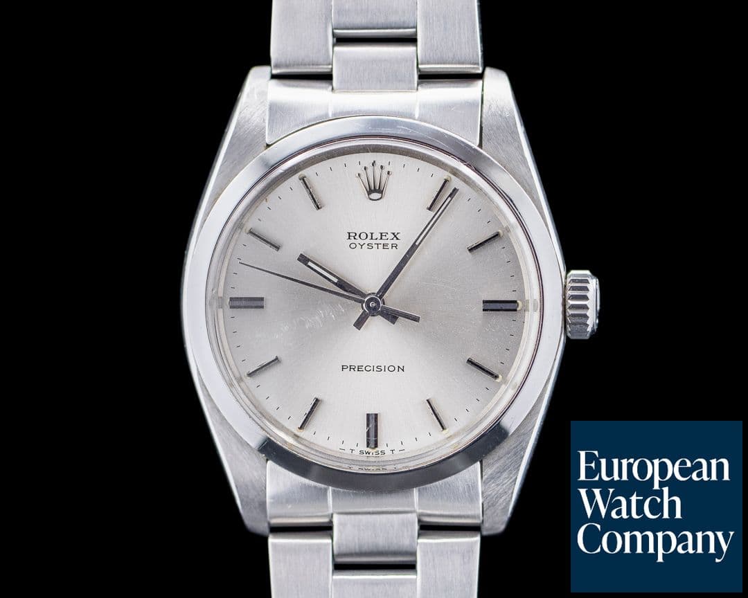 Image of Rolex 6426 Oyster Precision SS Silver Dial
