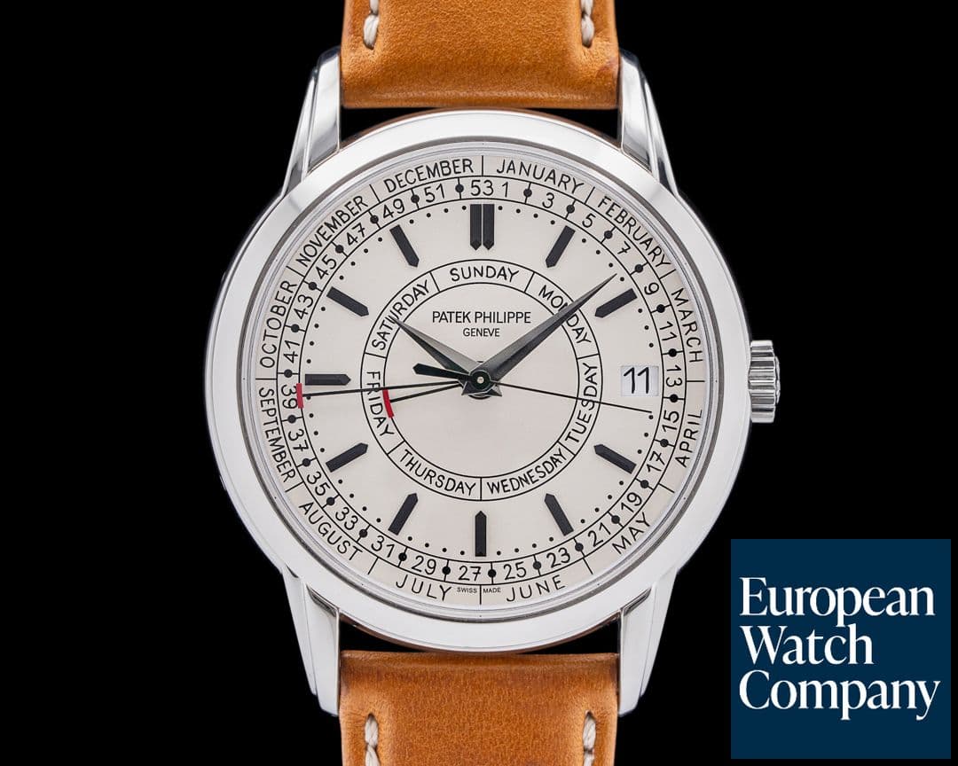 Image of Patek Philippe 5212A Calatrava Weekly Calendar SS Silver Dial