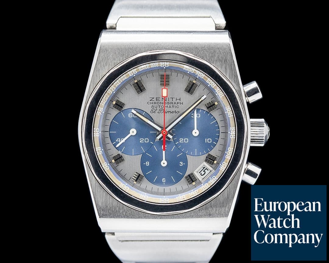 Image of Zenith A783 El Primero SS Gray Dial Circa. 1971