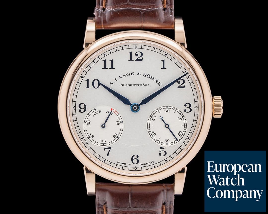 Image of A. Lange and Sohne 234.032 1815 Up Down 18K Rose Gold Silver Dial 2025
