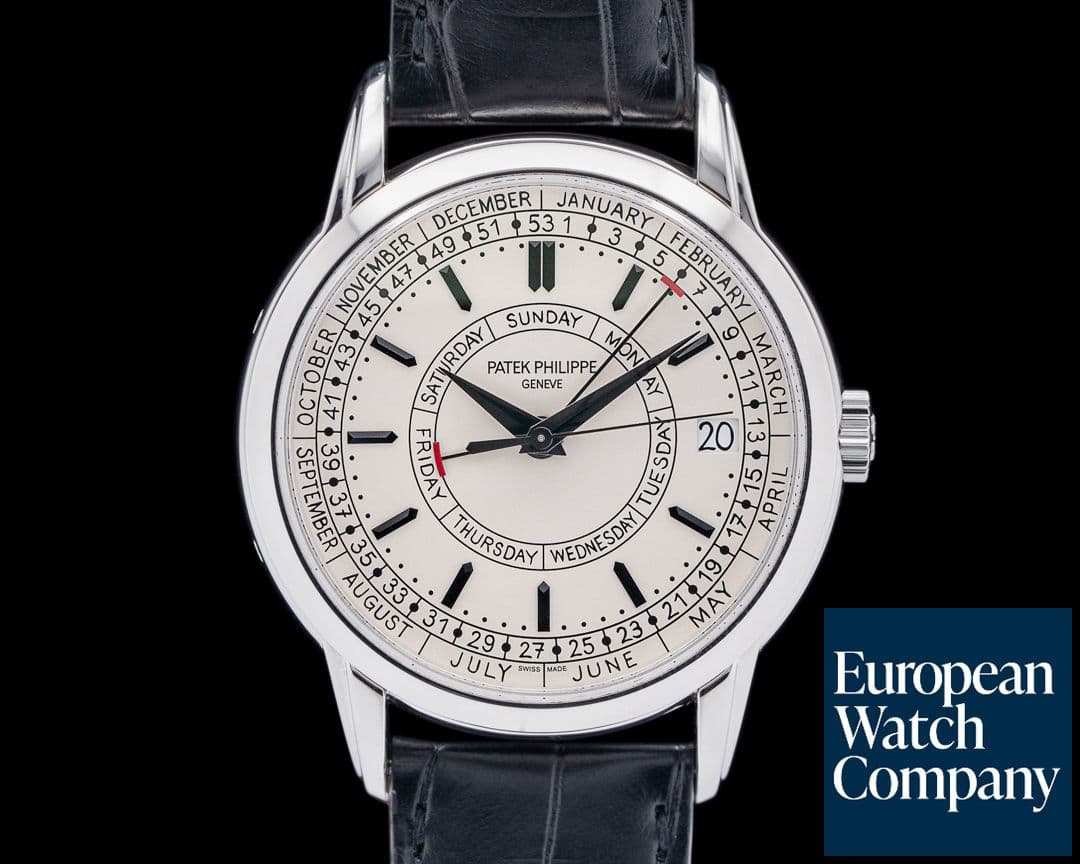 Image of Patek Philippe 5212A Calatrava Weekly Calendar SS Silver Dial
