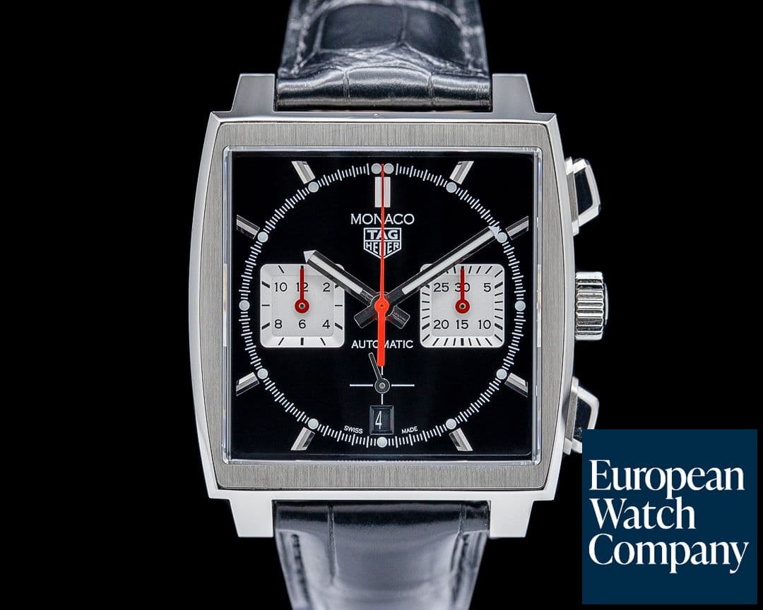 Image of TAG Heuer CAW211N.FC6177 Monaco Calibre 12 Boutique Edition SS Gray Dial
