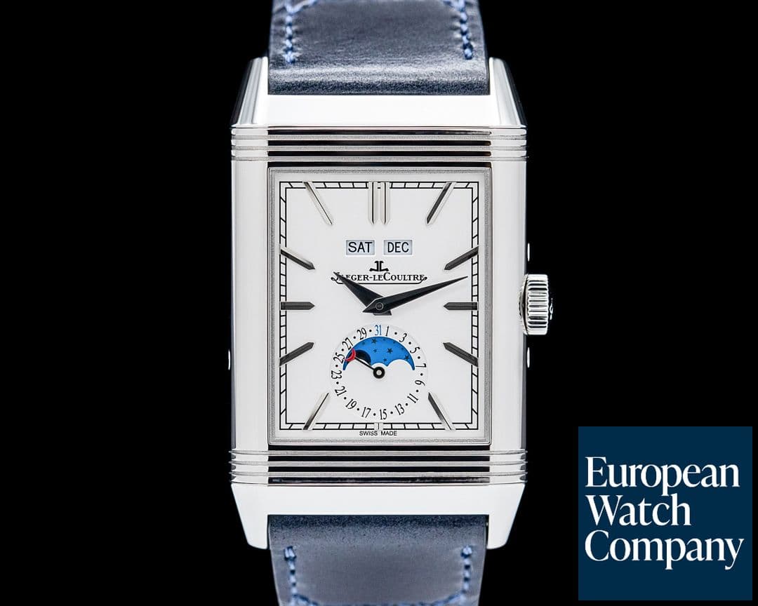 Image of Jaeger LeCoultre Q3918420 Reverso Tribute Duoface Calendar SS Silver Dial 2024