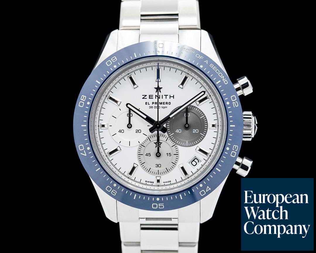 Image of Zenith 03.3118.3600/69.M3100 Chronomaster Sport Centenary SS White Dial LE 2025