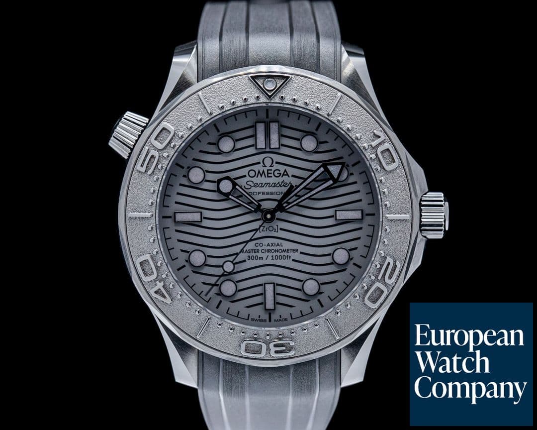 Image of Omega Seamaster Diver 300M Ceramic Black Dial 2024