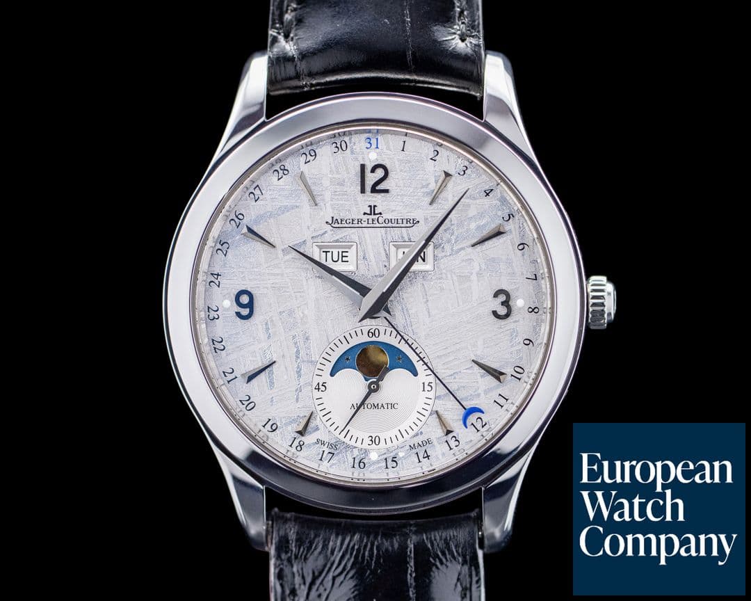 Image of Jaeger LeCoultre Q1558421 Master Calendar SS Gray Meteorite Dial
