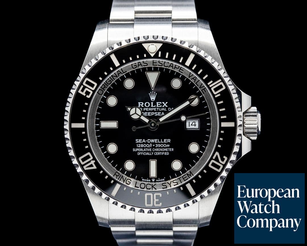 Image of Rolex 126660 Deepsea Sea-Dweller SS Black Dial