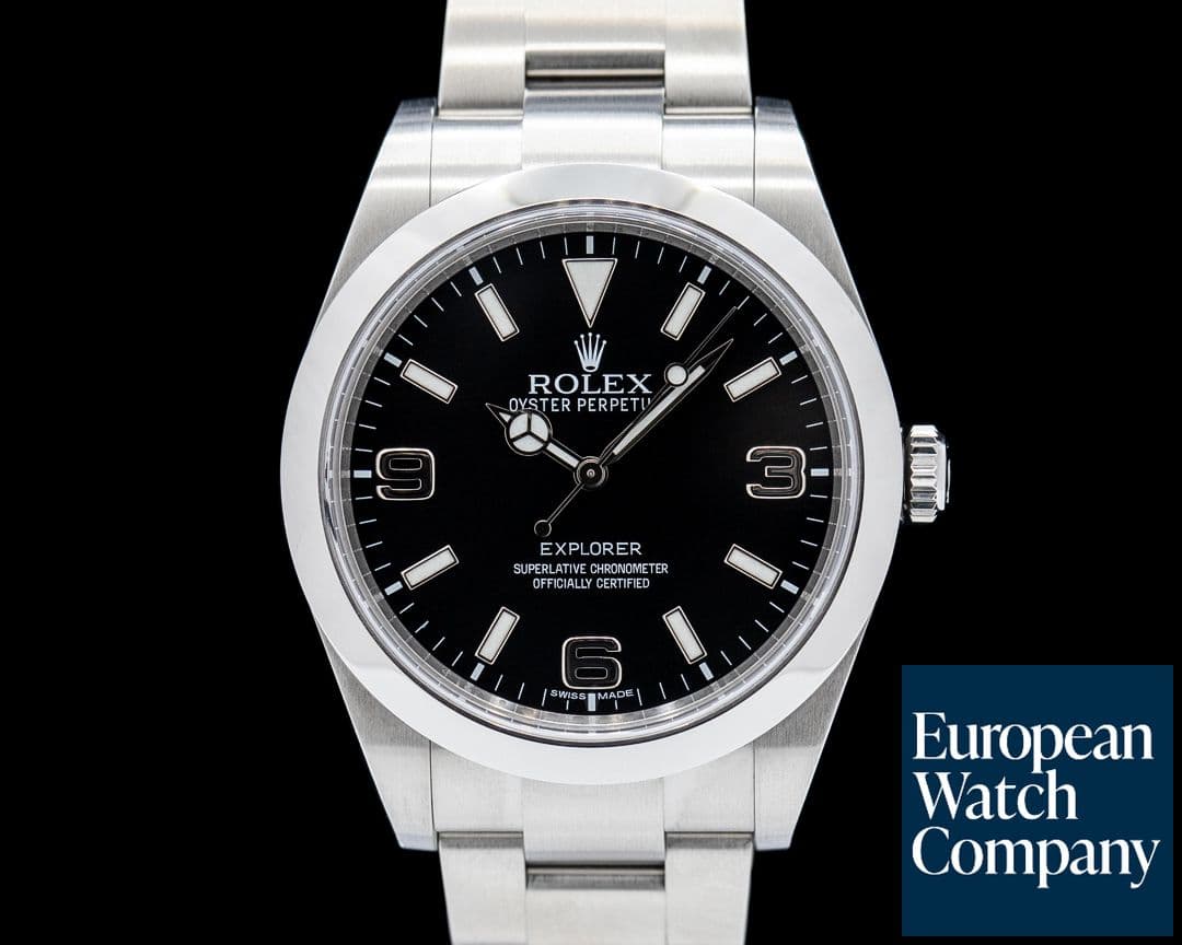 Image of Rolex 214270 Explorer SS Black Dial