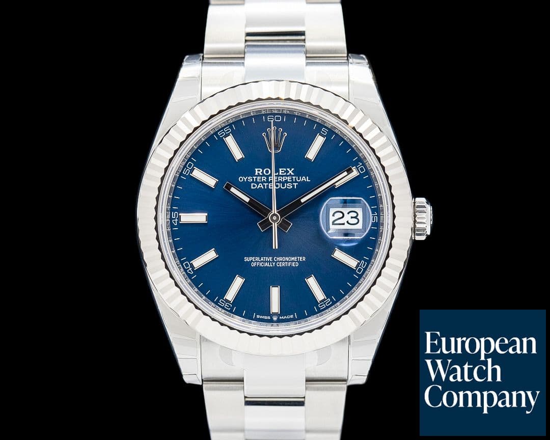 Image of Rolex 126334 Datejust 41MM SS Blue Dial UNWORN