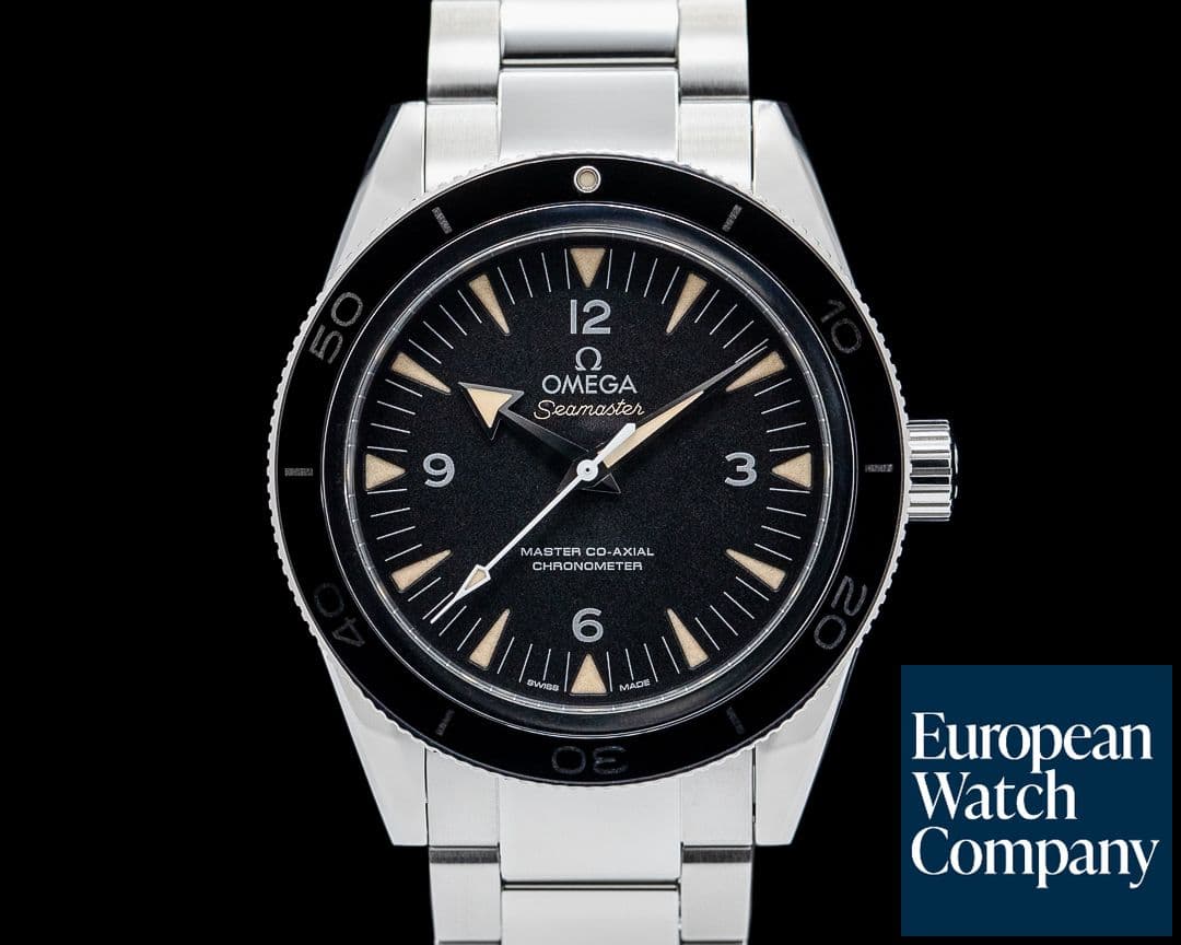 Image of Omega Seamaster 300M SS Black Dial