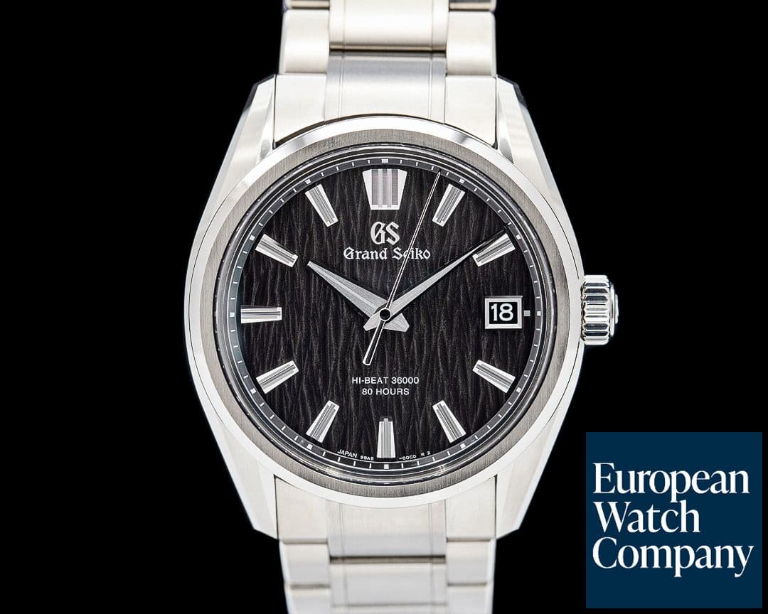 Image of Grand Seiko SLGH017G Evolution 9 Hi-Beat Night Birch Titanium Black Dial