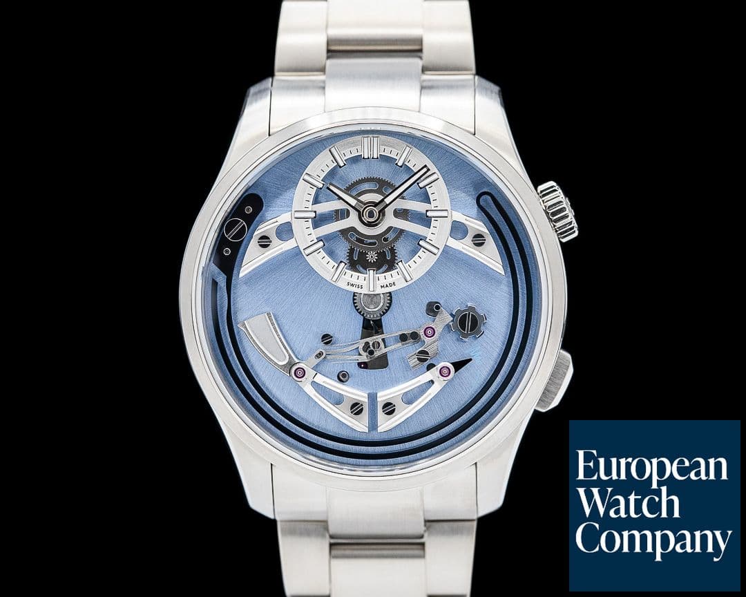 Image of Christopher Ward C1 Bel Canto Titanium Blue Cielo Dial 2024