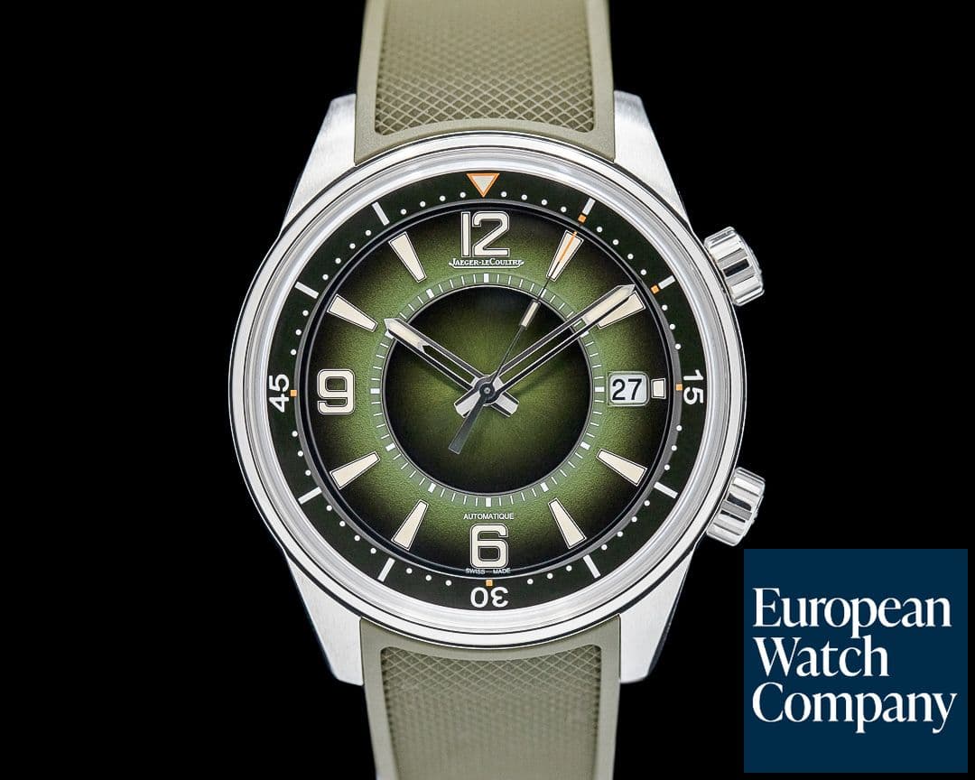 Image of Jaeger LeCoultre Q906863J Polaris Date SS Green Dial