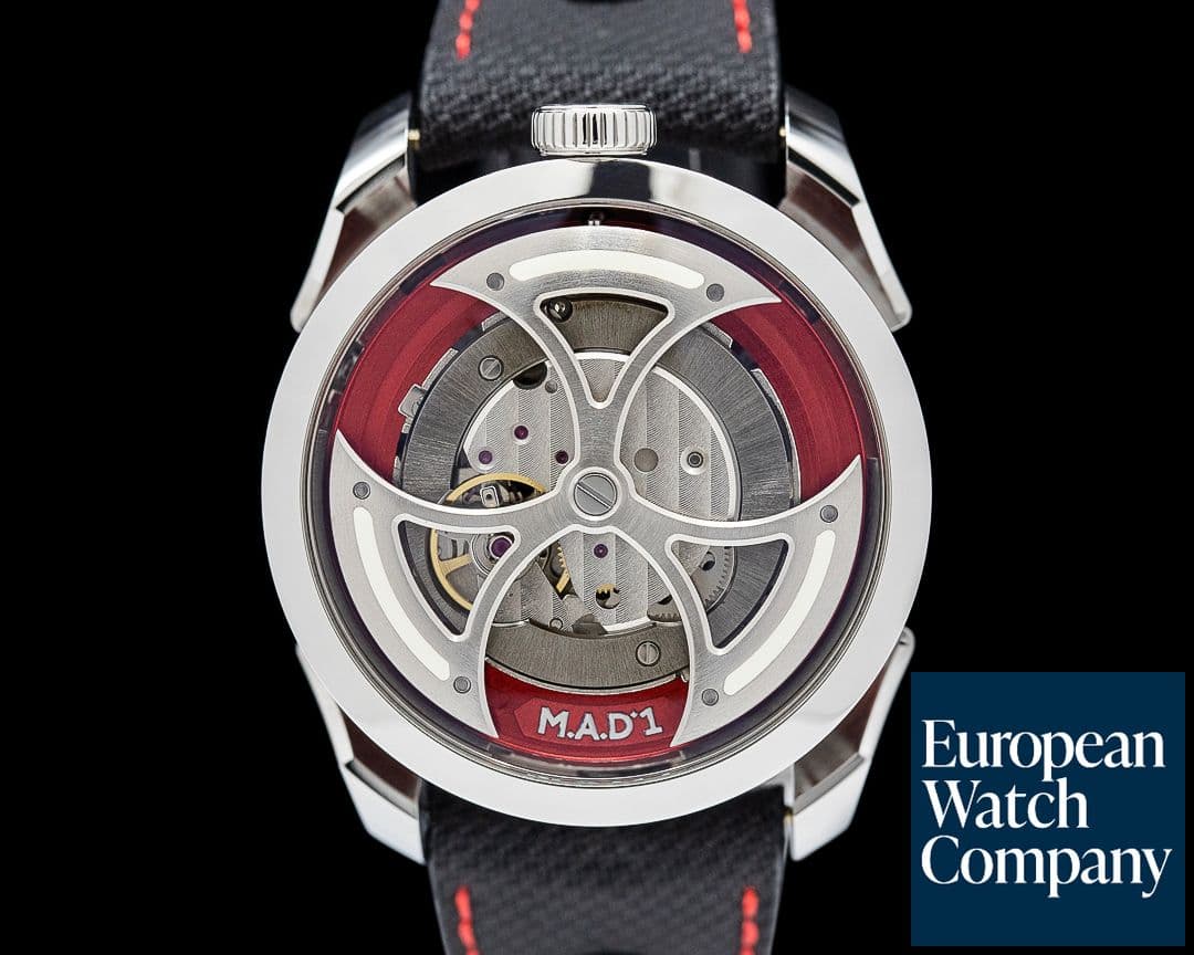 Image of MB&F M.A.D. 1 SS Red Dial