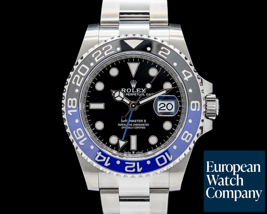 Image of Rolex 126710BLNR GMT-Master II "Batman" Oystersteel Black Dial