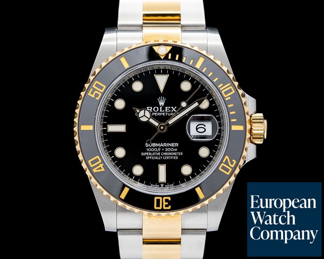 Image of Rolex 126613LN Submariner Date Two-Tone SS / 18K YG Black Dial