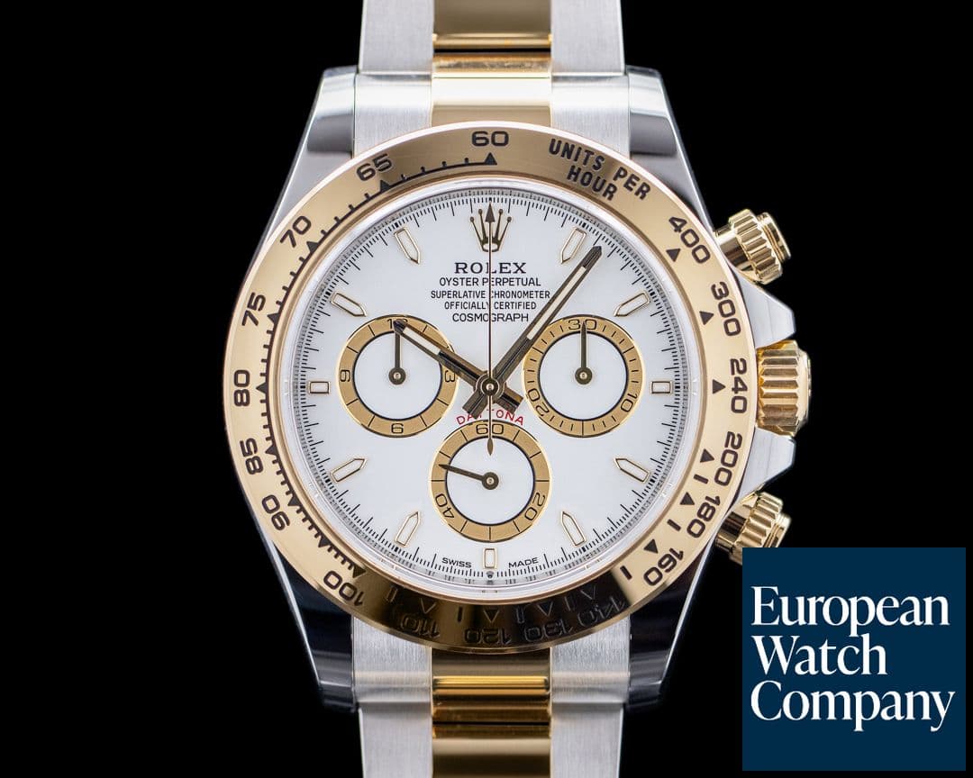 Image of Rolex 126503 Daytona SS / 18K YG White Dial UNWORN 2025