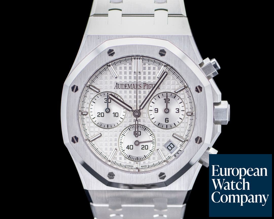 Image of Audemars Piguet 26240ST Royal Oak Chronograph SS Silver Dial