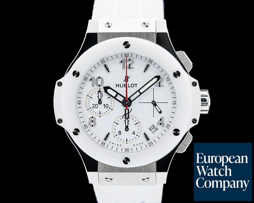 Image of Hublot 342.SE.230.RW Big Bang Chronograph SS White Dial