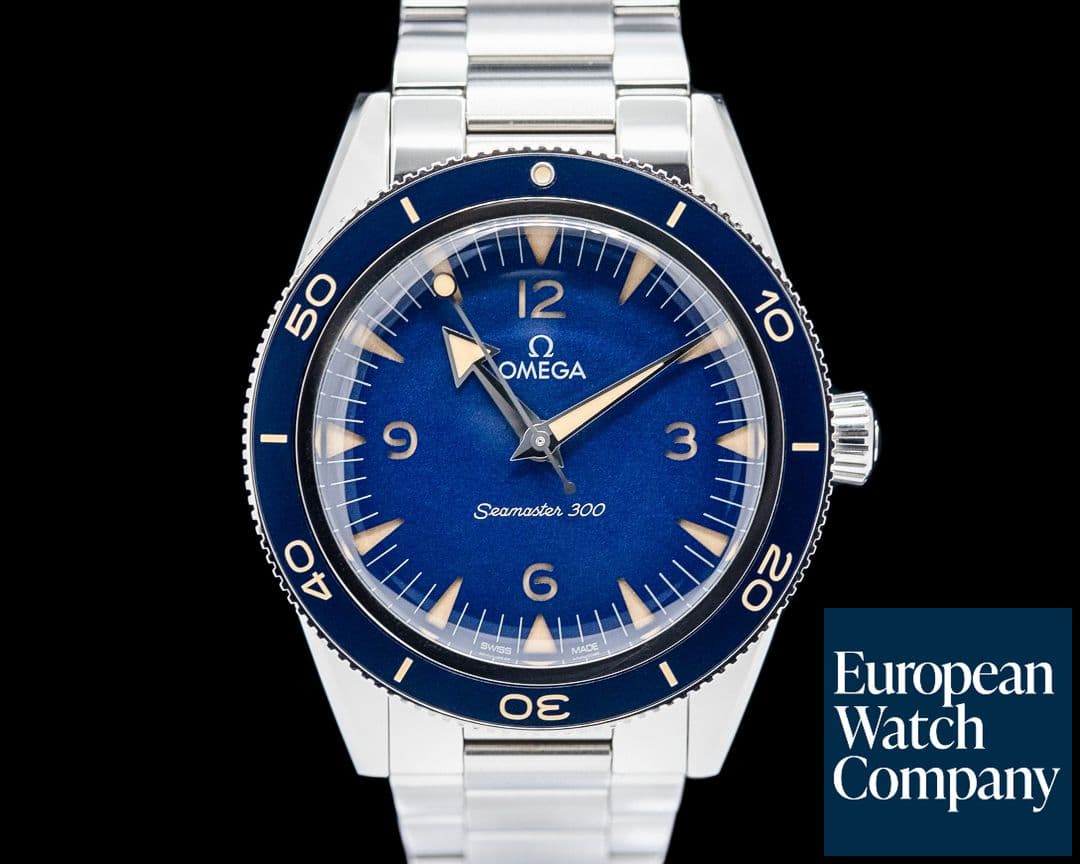 Image of Omega Seamaster 300M Master Chronometer SS Blue Dial