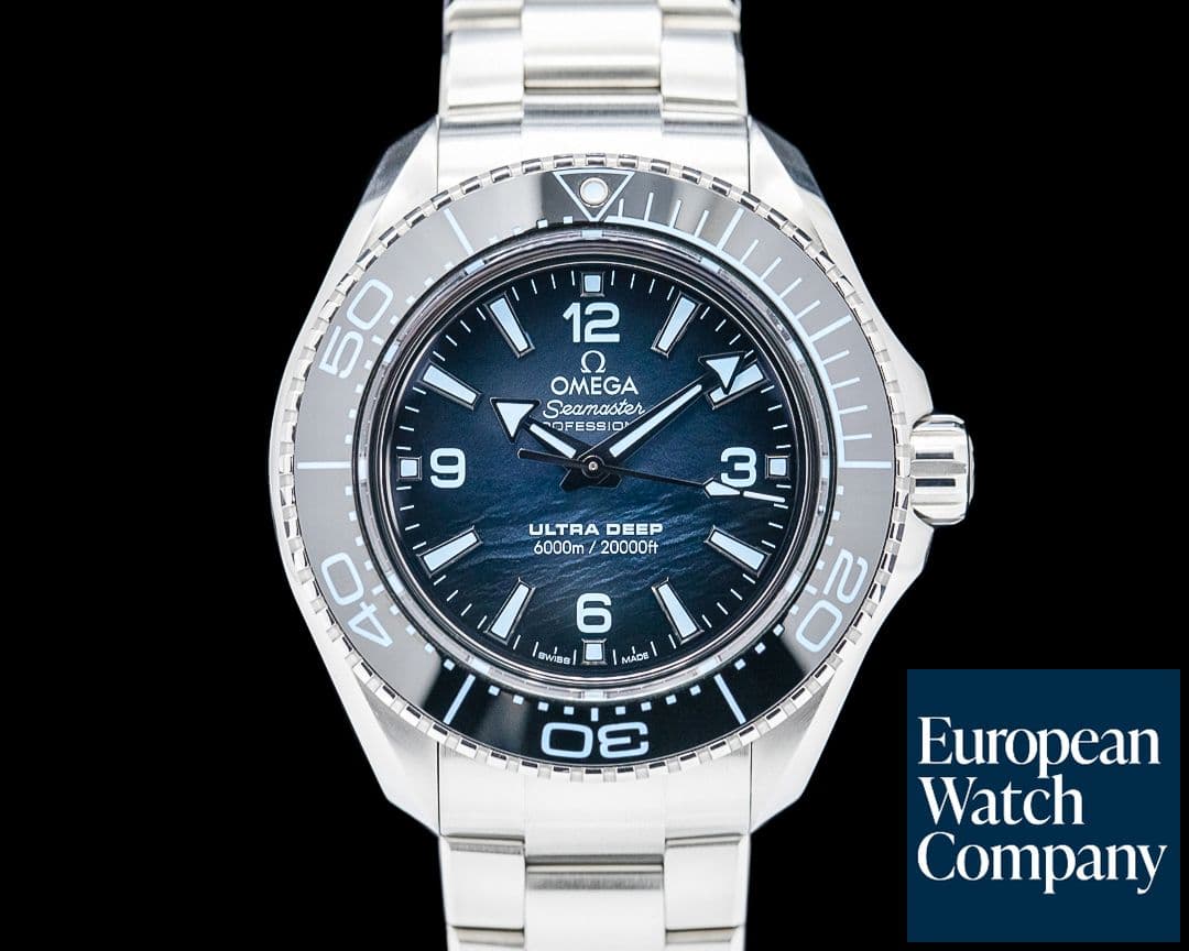 Image of Omega Seamaster Planet Ocean Ultra Deep O-Megasteel Blue Dial