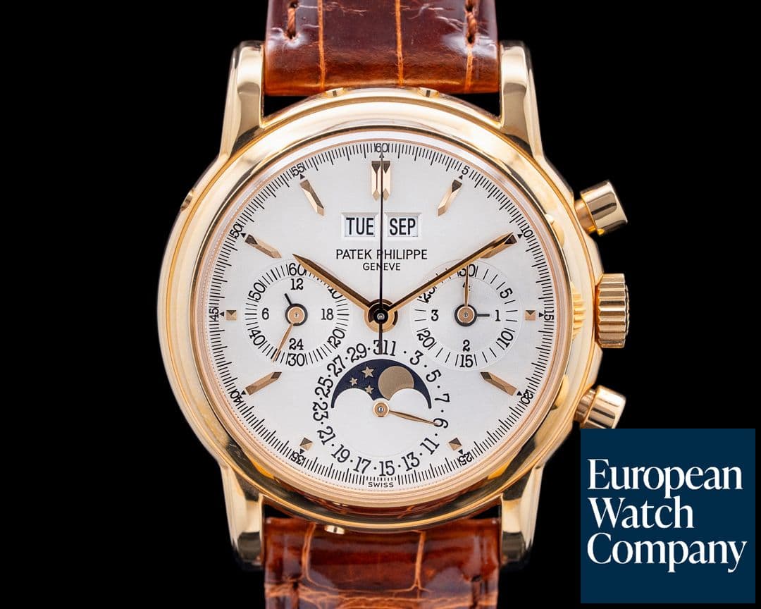 Image of Patek Philippe 3970ER Perpetual Calendar Chronograph 4th Series Rose Gold NOS