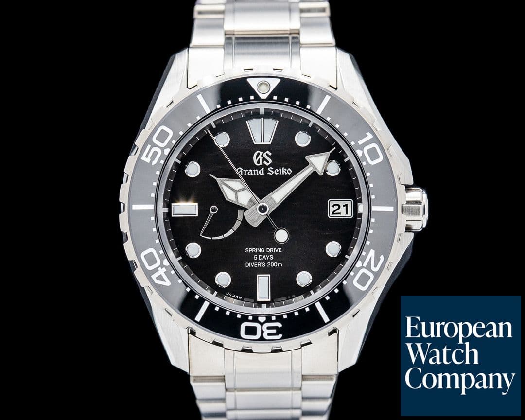 Image of Grand Seiko SLGA015G Evolution 9 Collection Titanium Kuroshio Dial