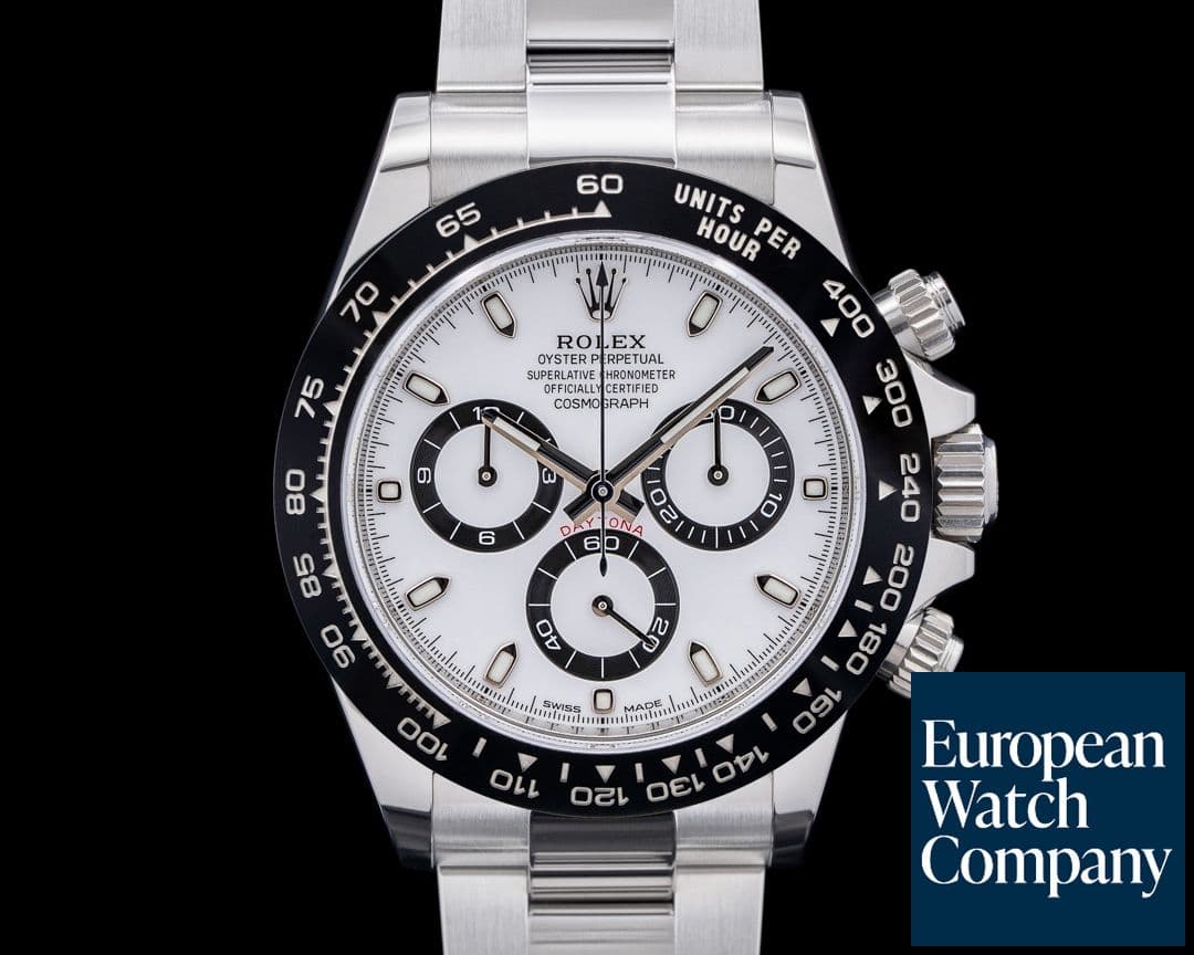 Image of Rolex 116500LN Daytona Ceramic SS White Dial