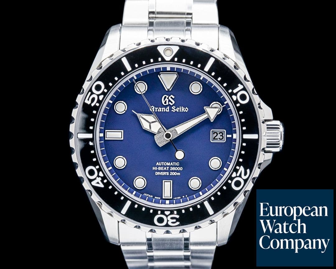 Image of Grand Seiko SBGH289G Hi-Beat Diver SS Blue Dial