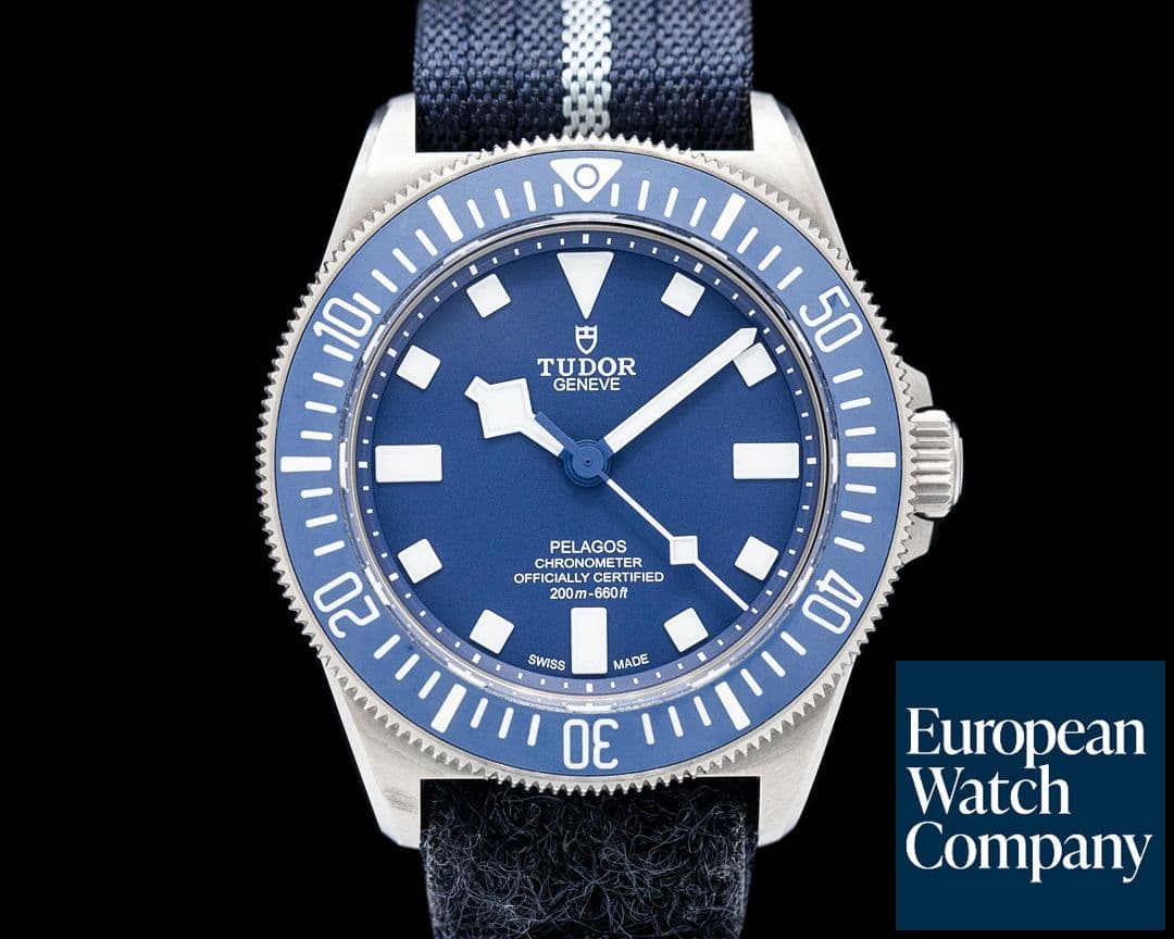 Image of Tudor 25707B/23 Pelagos FXD Titanium Navy Blue Dial