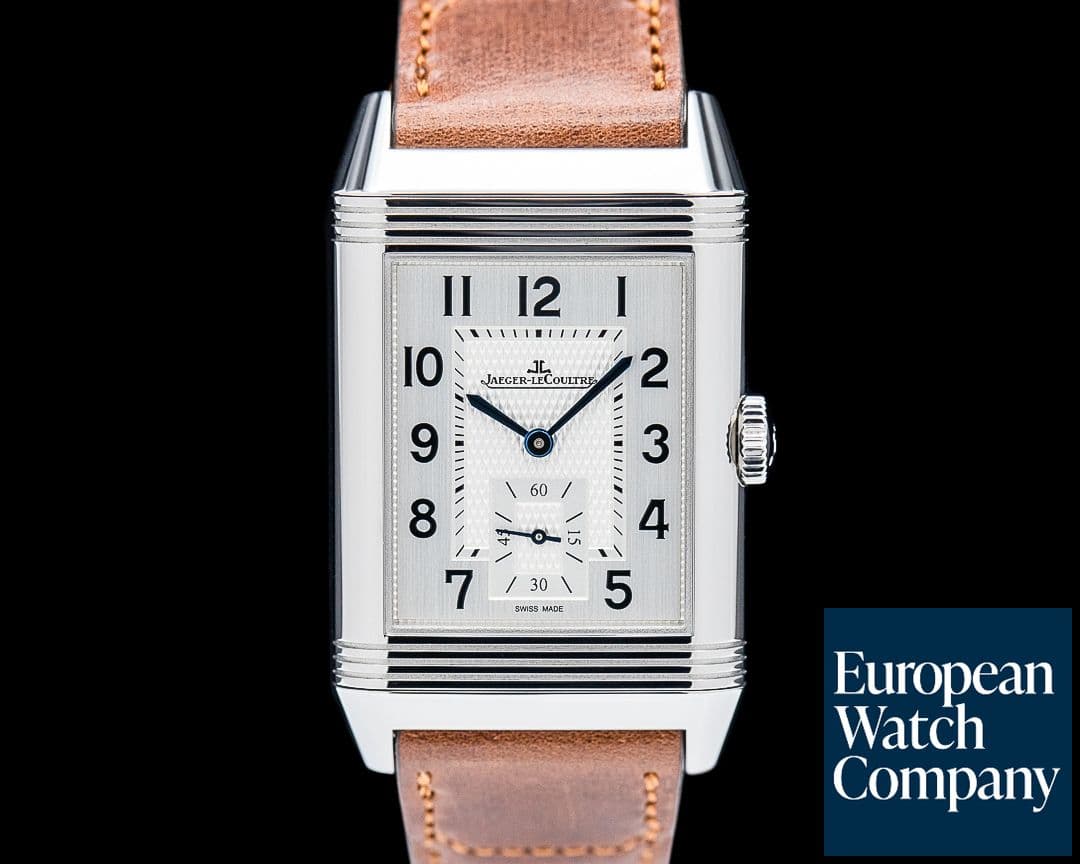 Image of Jaeger LeCoultre Q3848422 Reverso Large Duoface SS Silver / Black Dial