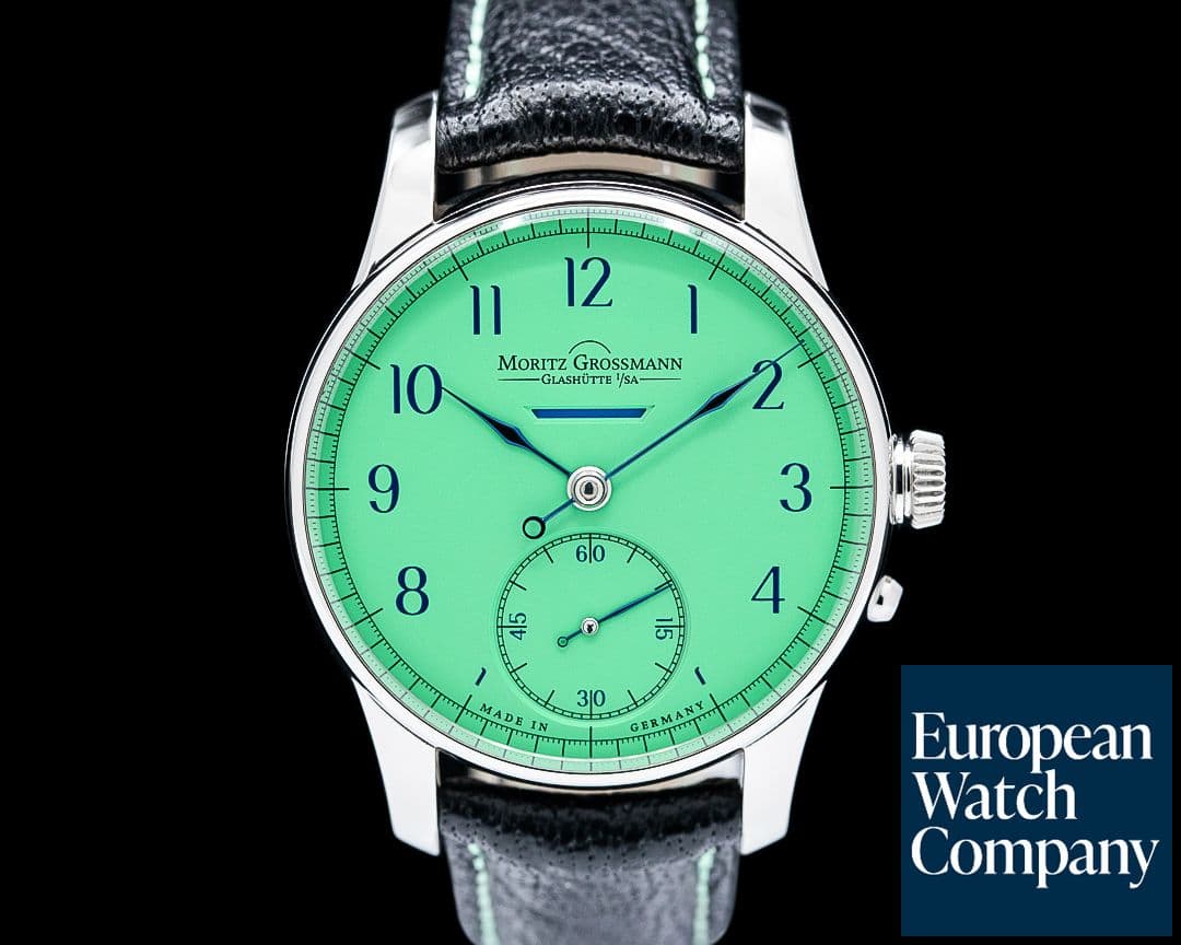 Image of Moritz Grossmann Heritage Power Reserve SS Green Dial RARE LIMITED 2025