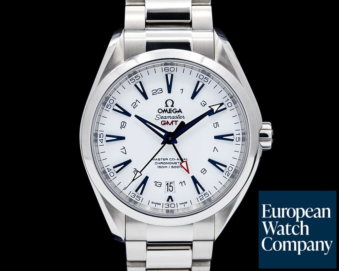 Image of Omega Seamaster Aqua Terra 150M GMT GoodPlanet Titanium White Dial