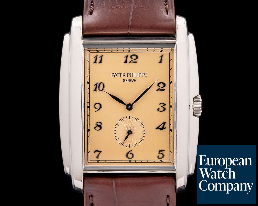 Image of Patek Philippe 5124G Gondolo 18K White Gold Salmon Dial