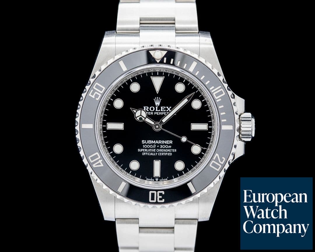 Image of Rolex 124060 Submariner SS Black Dial