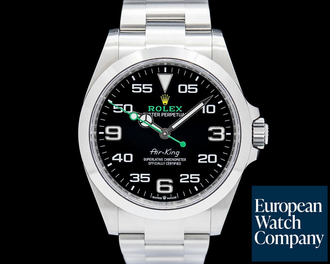 Image of Rolex 126900 Air King Oystersteel Black Dial 2024