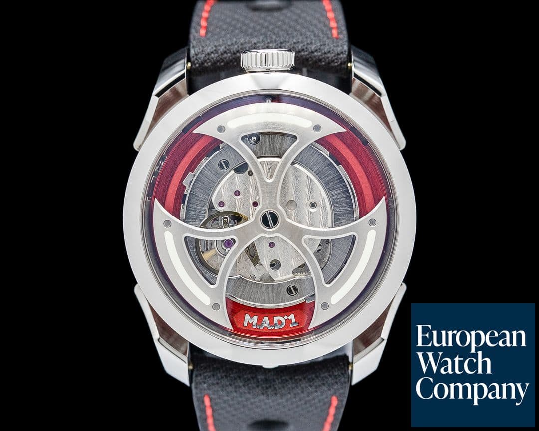 Image of MB&F M.A.D. 1 SS Red Dial