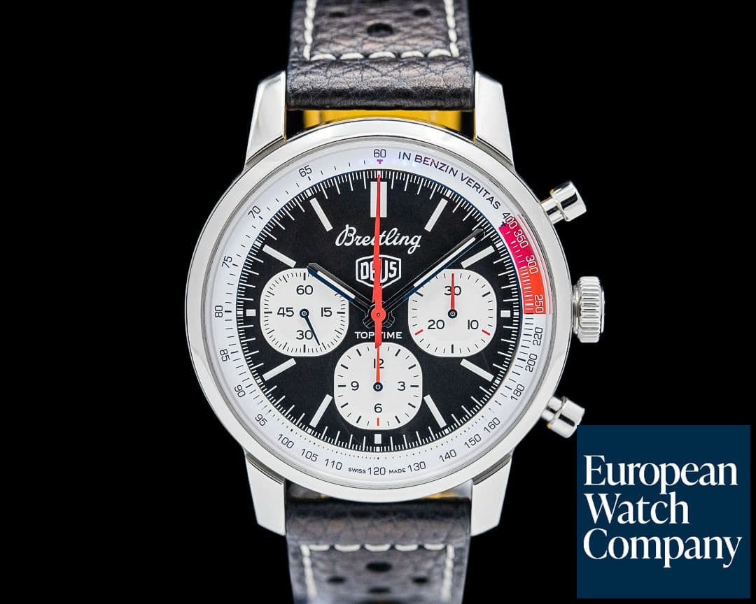 Image of Breitling Top Time B01 Deus Ex Machina Chronograph SS Black Dial LIMITED