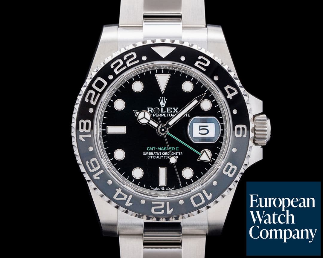 Image of Rolex 126710GRNR GMT-Master II SS Black Dial 2024
