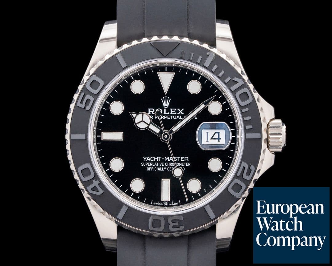 Image of Rolex 226659 Yacht-Master 42 18K White Gold Black Dial