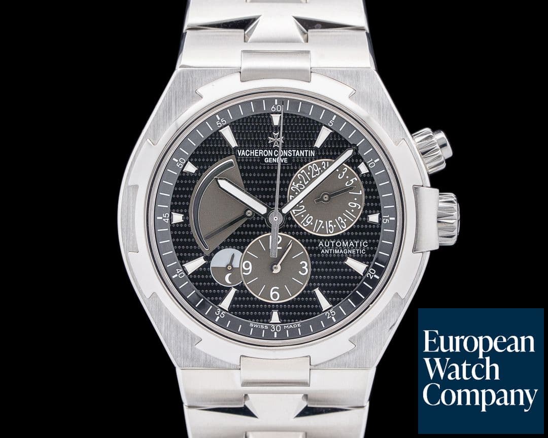 Image of Vacheron Constantin 47450 Overseas Dual Time SS Black Dial